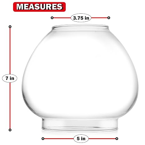 Carousel Gumball Machine Globe - 15-inch Gumball Machines Bowl Ball. Acrylic SHATTERPROOF Compatible with Candery, King Carousel, Great Northern & Most 15 Vintage Candy Machines - Replacement Part