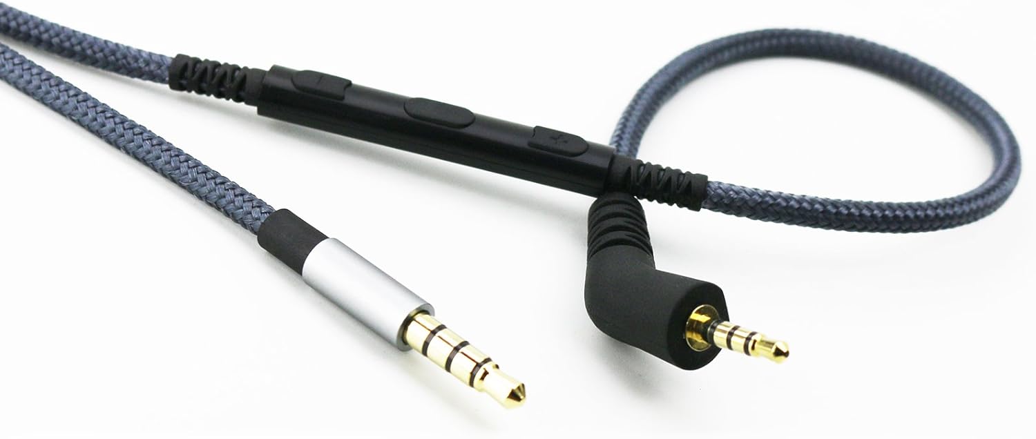 Blасk Frіdау - 50% оƒƒ NewFantasia Replacement Cable Compatible with Bose QuietComfort 3, QC3 Headphones, Remote Volume Control Mic Compatible with iPhone