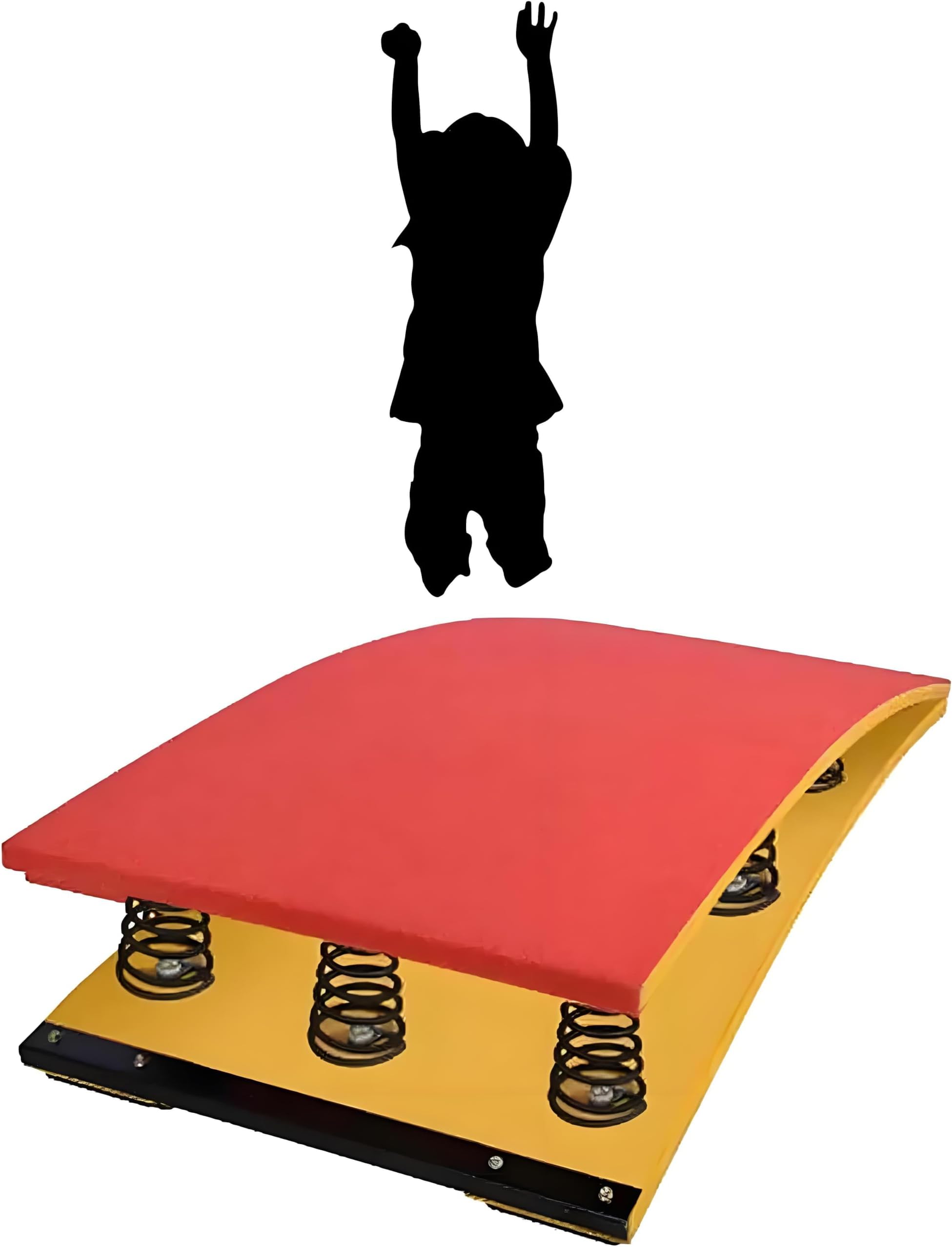Gymnastics Springboard, Curved Junior Beginner Board for Vault, Stable Design for Kids and Children, Ideal for Training and Practice