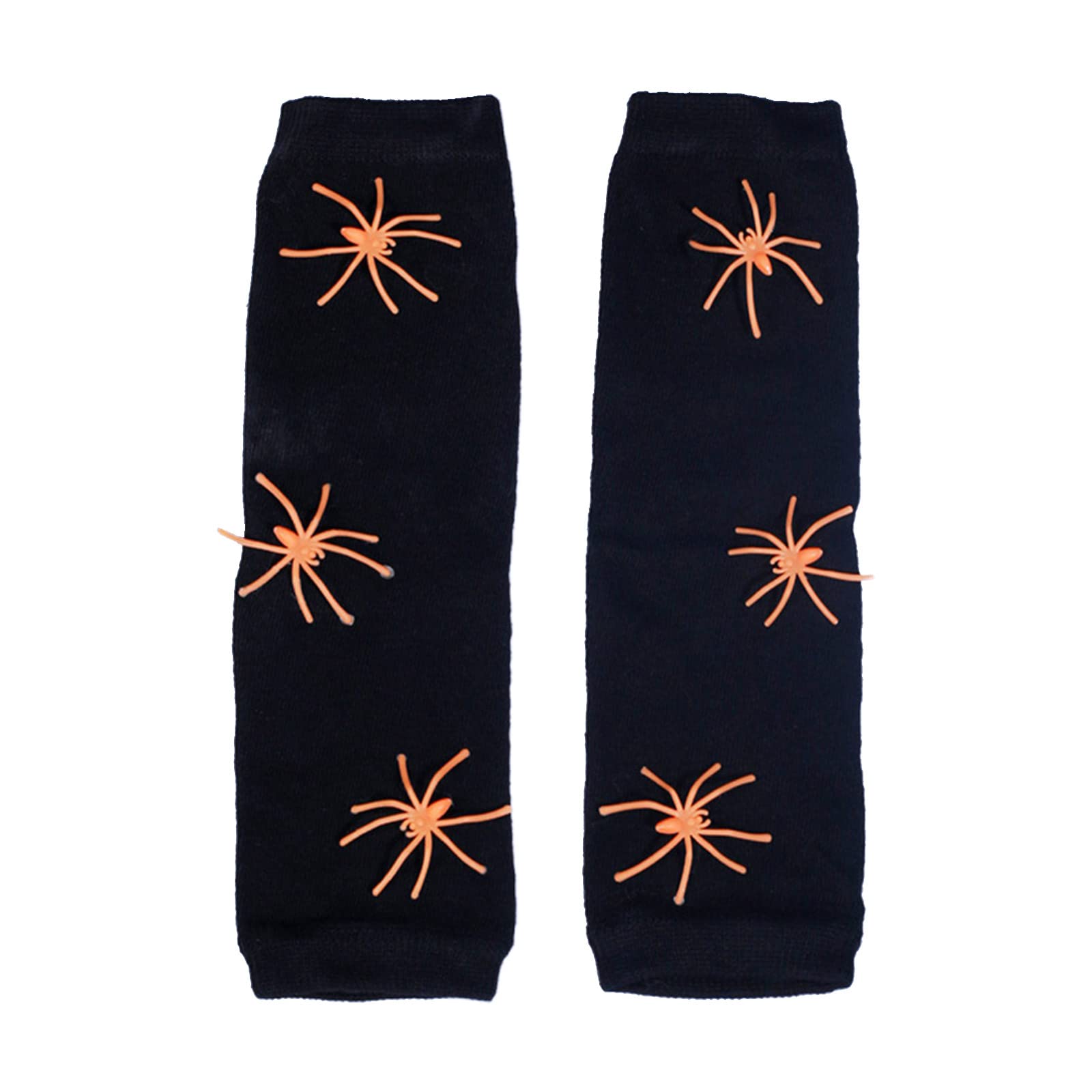 Adrosstoller Half Finger Gloves For Typing Winter Knitted Gloves With Thumb Holes Bowknot Decor Mittens Stretchy Warm Gloves