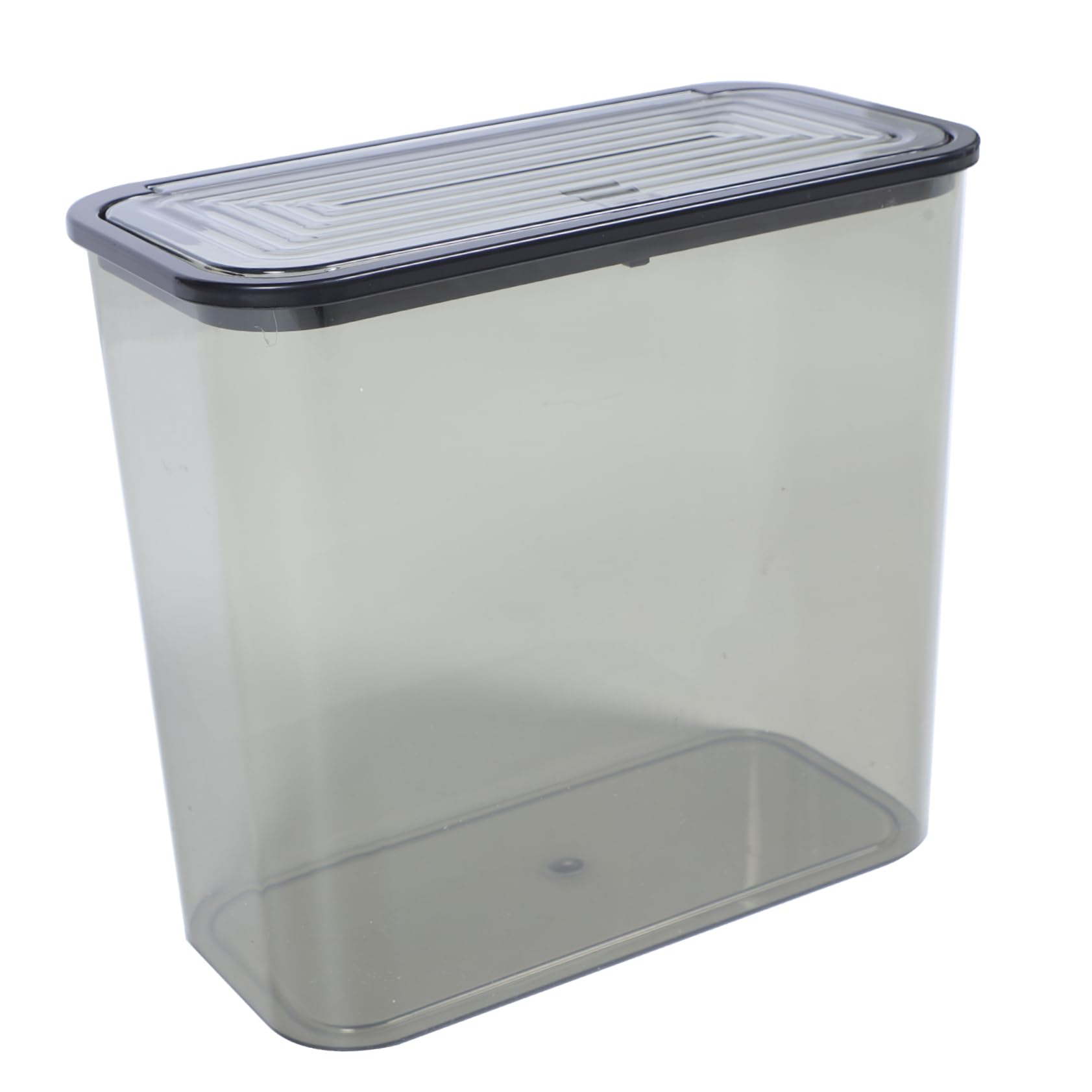 Alipis Bote de Basura con Tapa de Plástico Transparente de Gran Capacidad | Uso Diario para Hogar y Cocina, Fácil Cambio de Bolsa, para Reciclaje y Recogida de Papeles