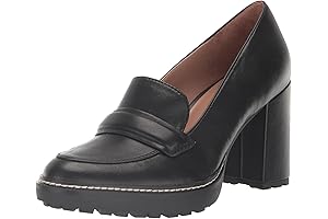 Dabney Slip-On Lug Sole Heeled Loafers for Women