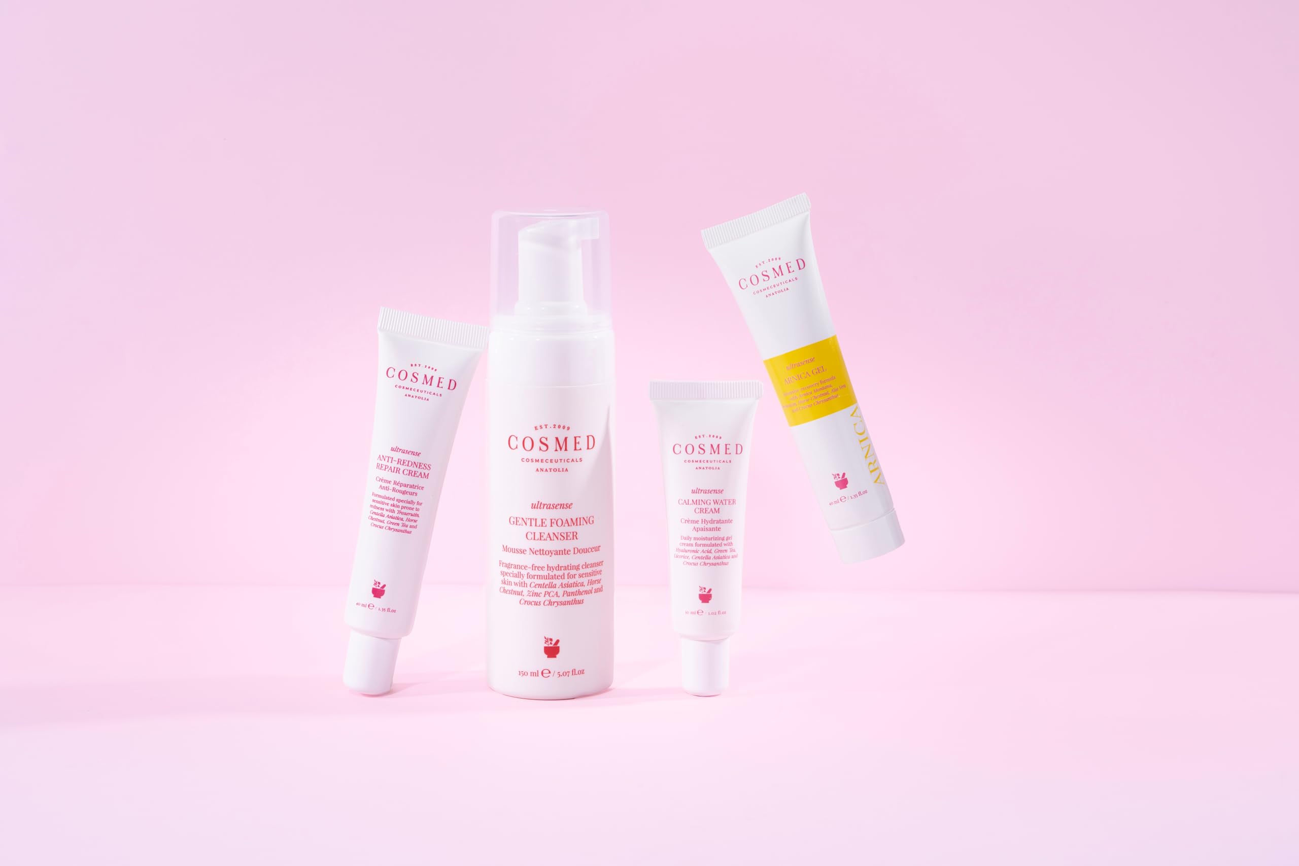 Cosmed Hassas Ciltler İçin Yatıştırıcı Su Bazlı Nemlendirici Krem - Calming Water Cream - 30 ml