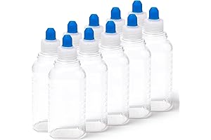 Reusable Liquid Medicine Bottle Pack (100cc, 10 Bottles)