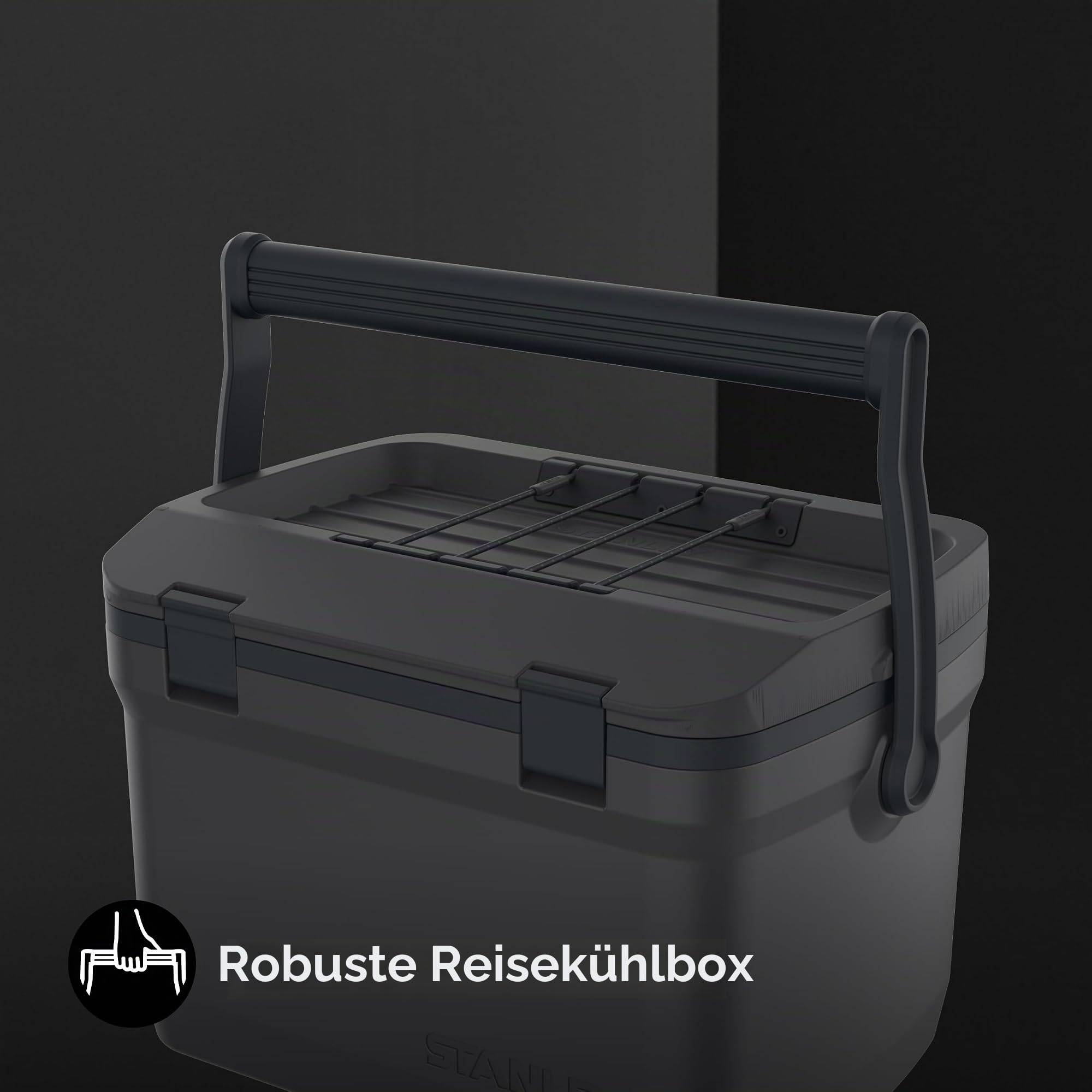 STANLEY 1913 Adventure Outdoor Cooler 15.1L | 36 Std. eisgekühlt - BPA-frei - Robuste Kühlbox - Auslaufsicher