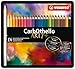 STABILO Chalk-Pastel Artist Colored Pencil CarbOthello - ARTY+ - Tin Set of 24 Colors- Watercolor Effects, Sketching, Drawing, Coloring