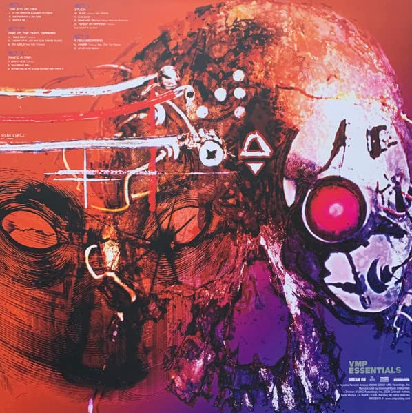 Man On The Moon: The End Of Day - Exclusive Limited Edition Purple and Orange Black Galaxy Swirl Colored Vinyl LP 2x image 3