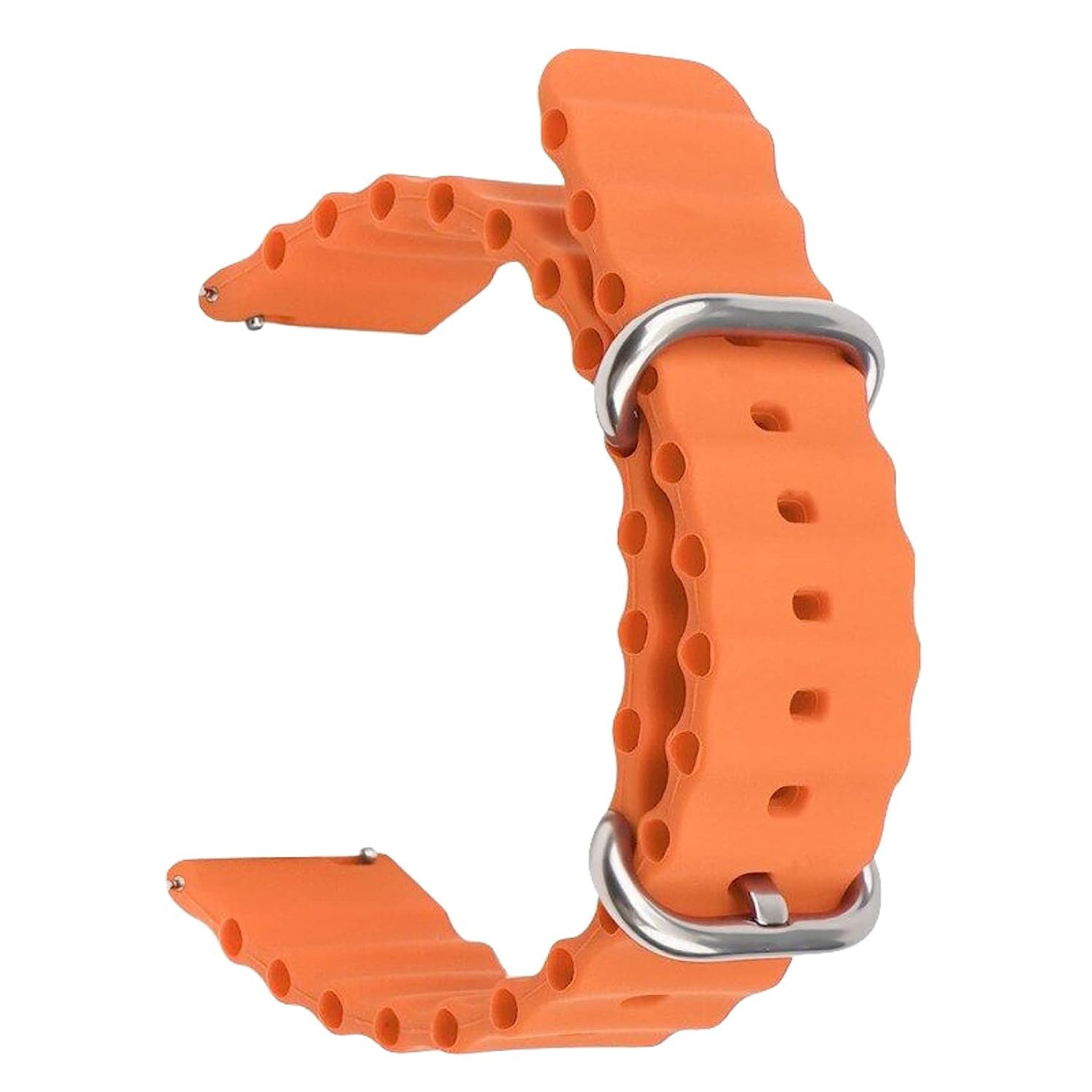 PEFKO PSS79 22MM Soft Silicone Ocean Loop Bands / Straps Compatible with Noise Colorfit Pulse 2 Max / Huawei GT2(46mm) / Honor Magic Watch 2(46mm) / Noise Pulse Go Buzz / Boat Flash / Xtend / Xtend Pro / Noise Colorfit Ultra Fireboltt Rage / Firebolt (B0CQCLXR79) Amazon Price History, Amazon Price Tracker