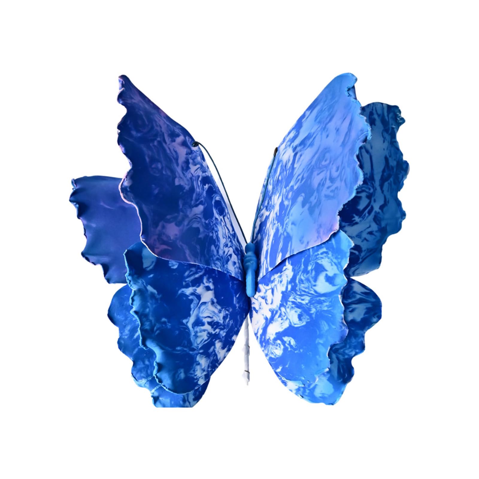 Msioytog Extra Big Gauze Craft Butterflies for Wedding Arched Decors Photography Property Faux Wall Art Party Design Supplies Portable Wedding Photography Property