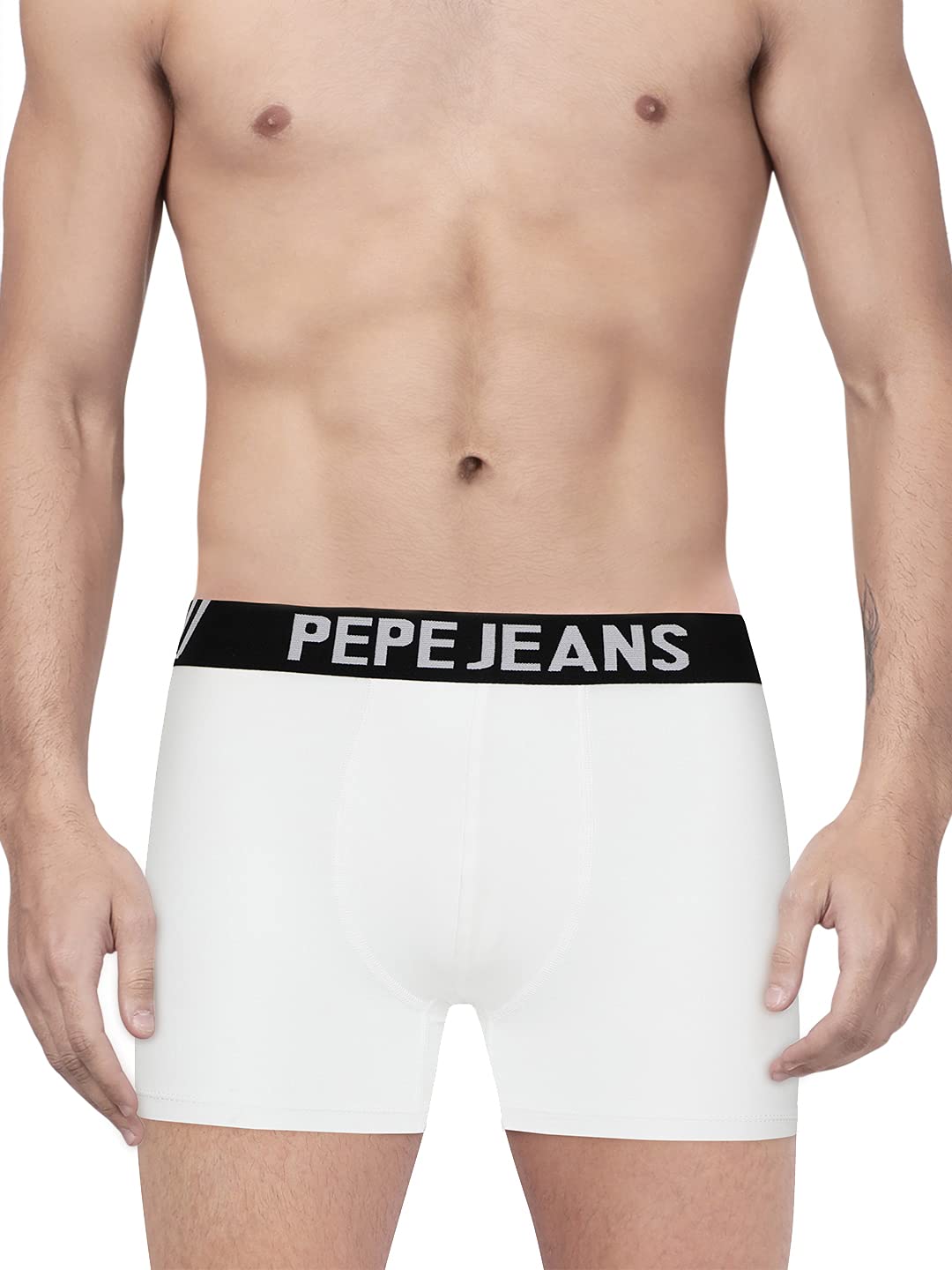 Pepe Jeans Innerwear Men's Nylon Regular Solid Trunks