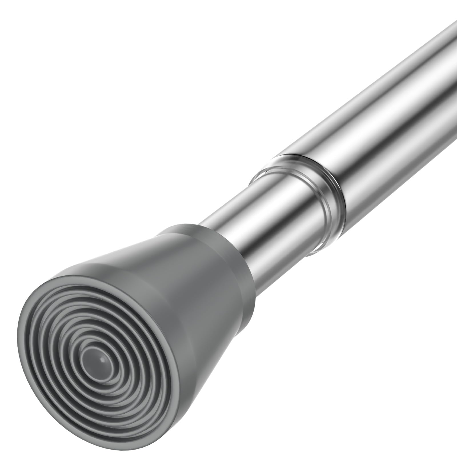 Gardinenstange ohne bohren,Duschvorhangwinkelstangen 40-90CM