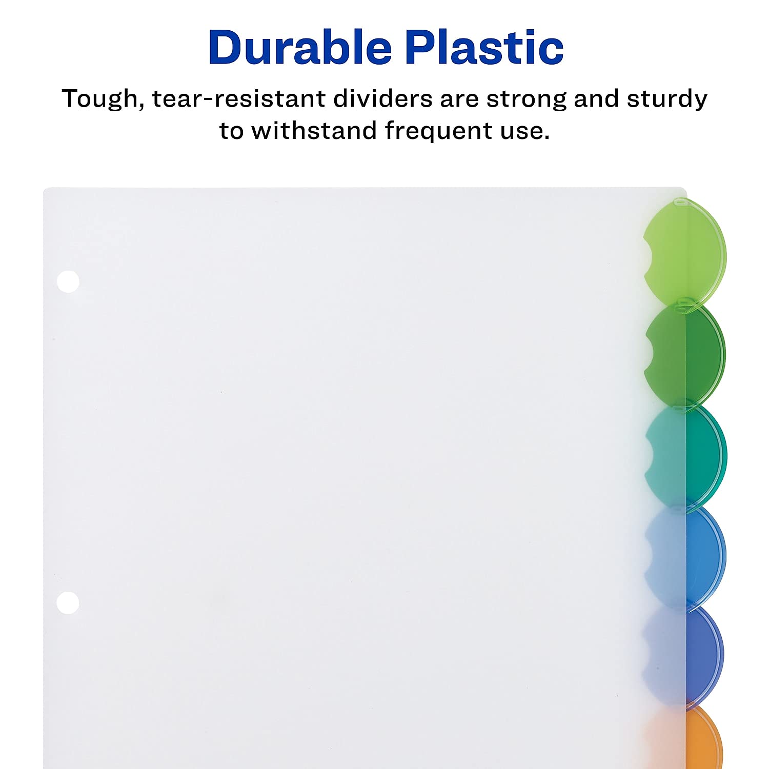 Avery 11200 Insertable Style Edge Dividers, Letter Size, Multicolor, 5 Tabs/ST - Image 5