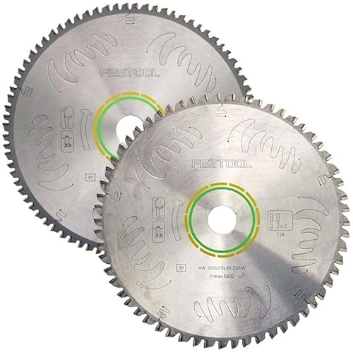 Festool 203150 Kapex KS 120 Juego de cuchillas universales y finas