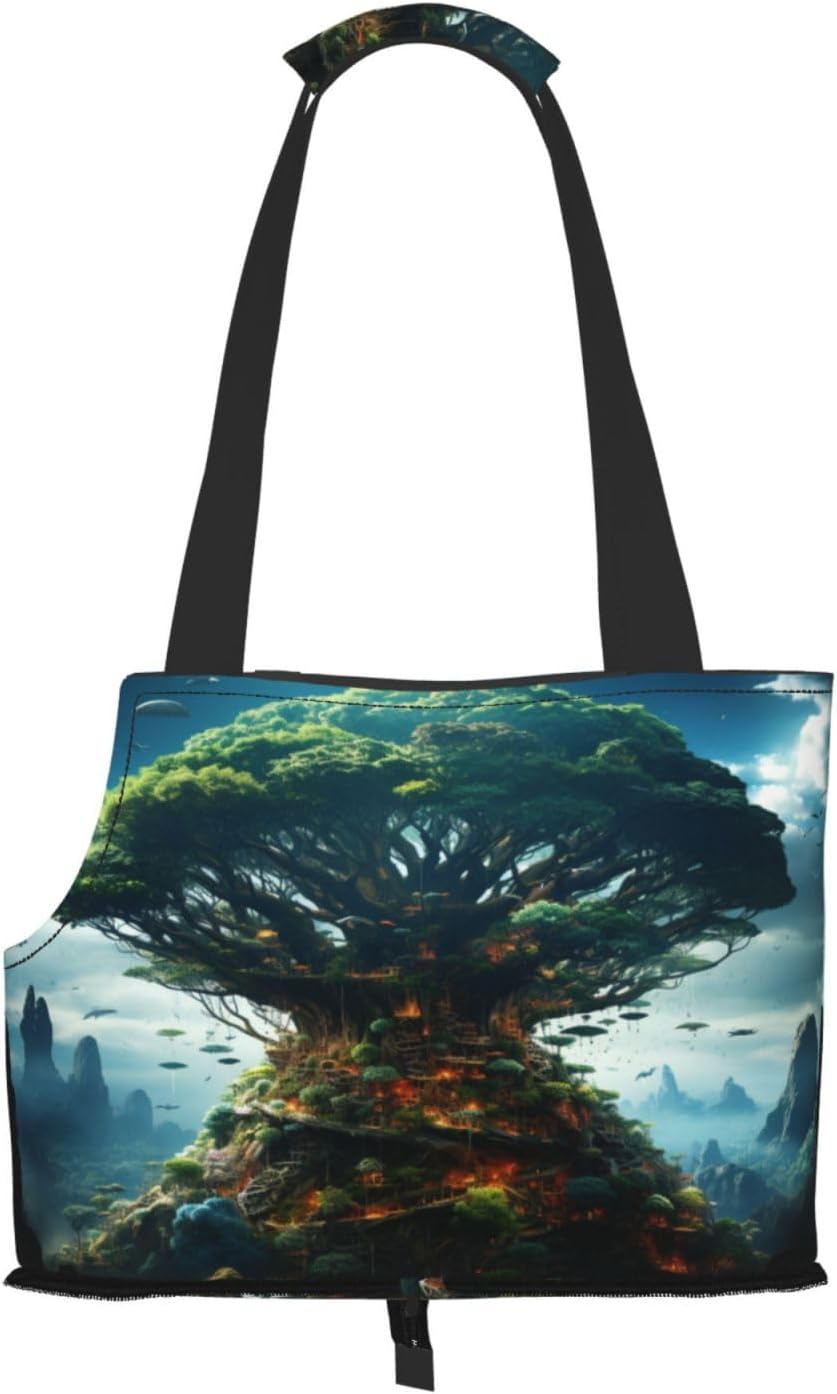 The World Tree Dog Purse Carrier,Pet Tote Bag, Bag for Small Dogs Cats Puppy