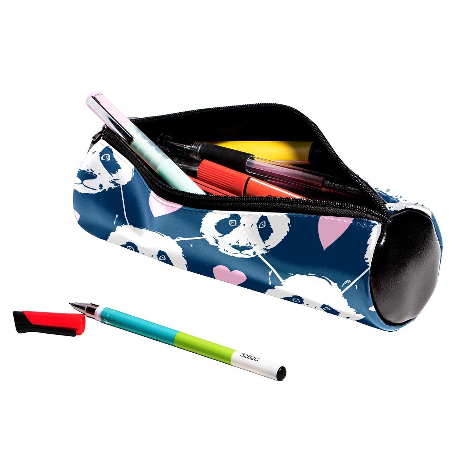 BNVSADC Retro Canada Vlag Gedrukt Etui Grote Pen Tas Leuke Potlood Doos