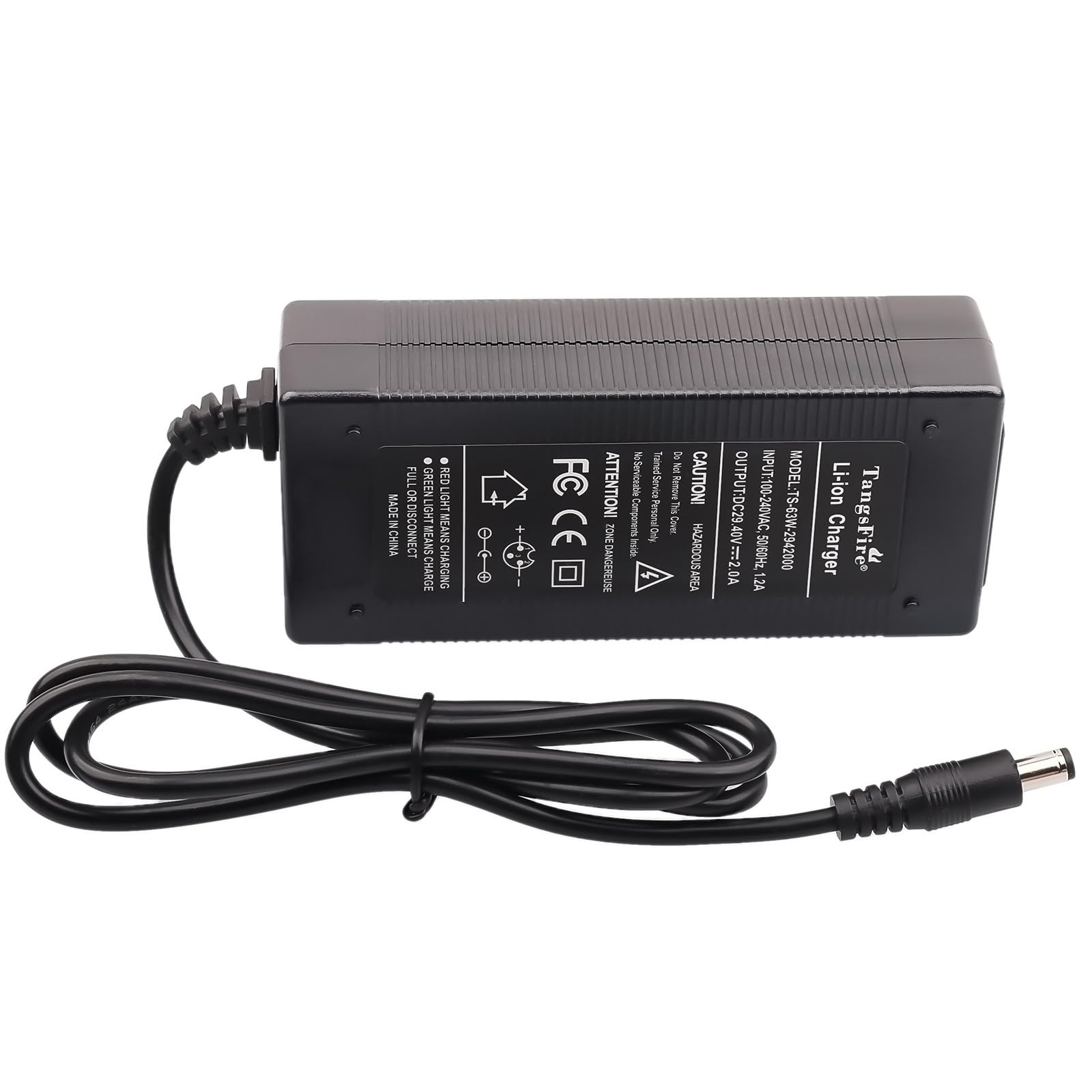 29.4V 2A Chargeur Overboard Universel pour 25.2V 25.9V 24V Batterie Scooter Rchargeur trotinette Electrique urbanglide