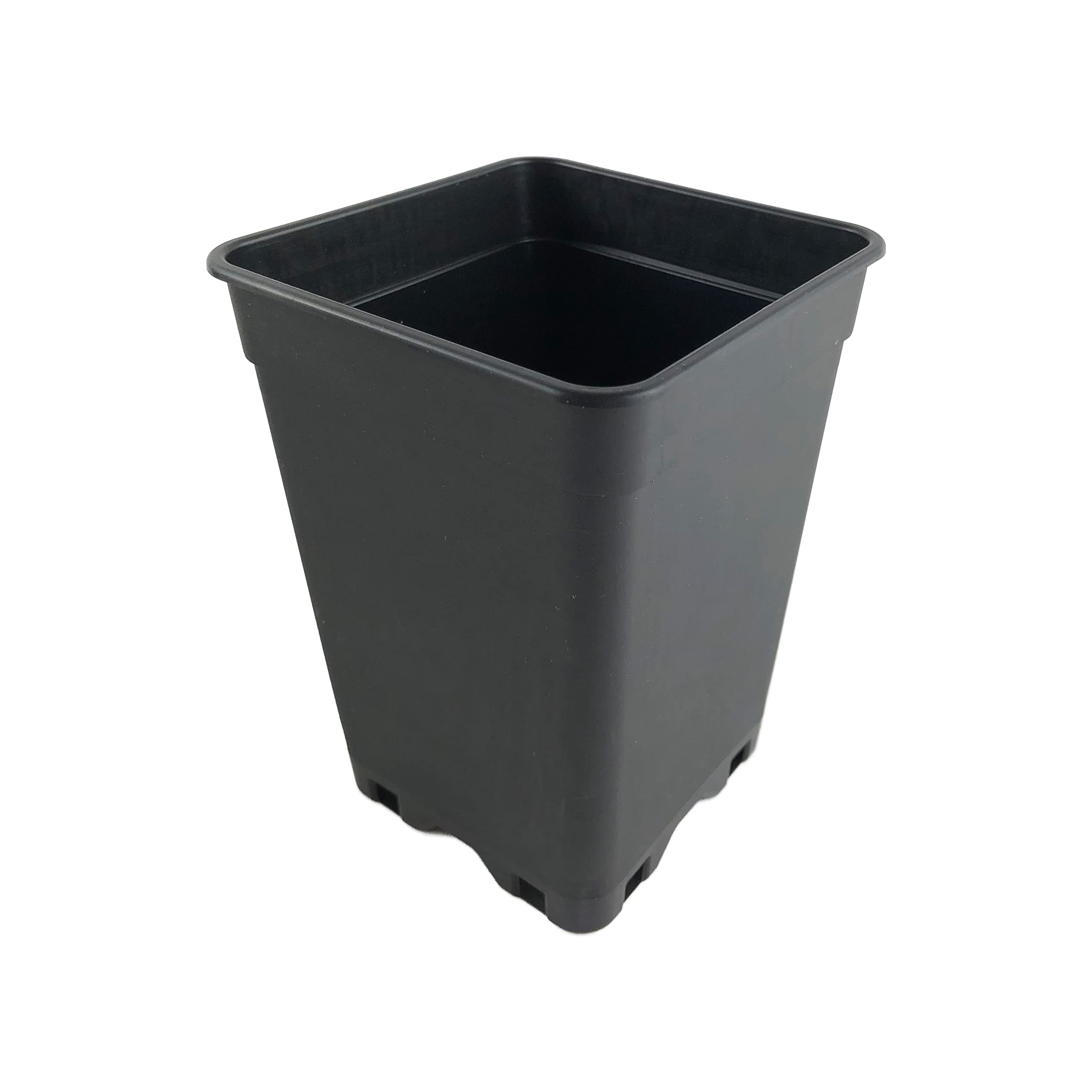 50 x Stück 1 L Anzuchttöpfe 10,3 x 10,3 x 13,7 cm vierkant Blumentöpfe klein Vorzuchttöpfe aus PP Kunststoff für Pflanzen Topf Aufzuchttöpfe Pflanztöpfe Tomaten Pflanztopf Anzucht