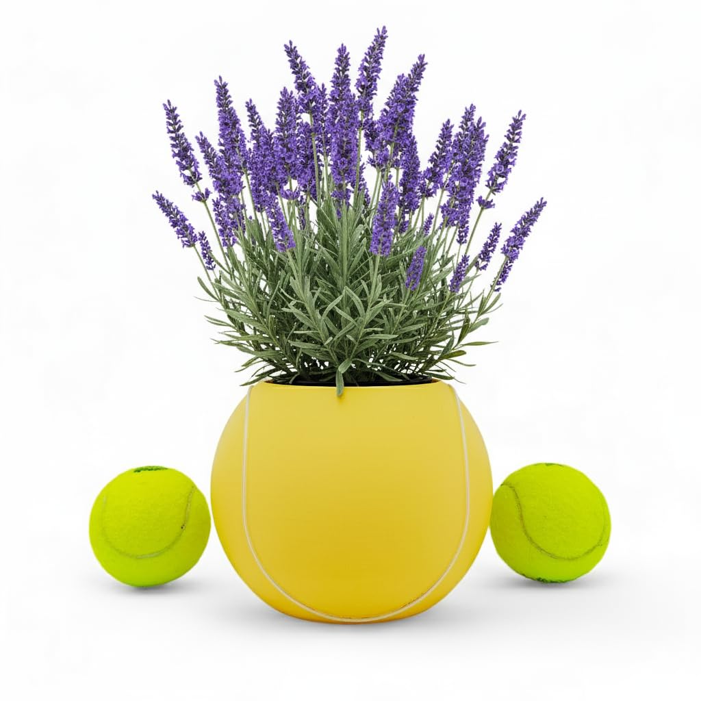 Padel Tennis Gift Planter Ball Style