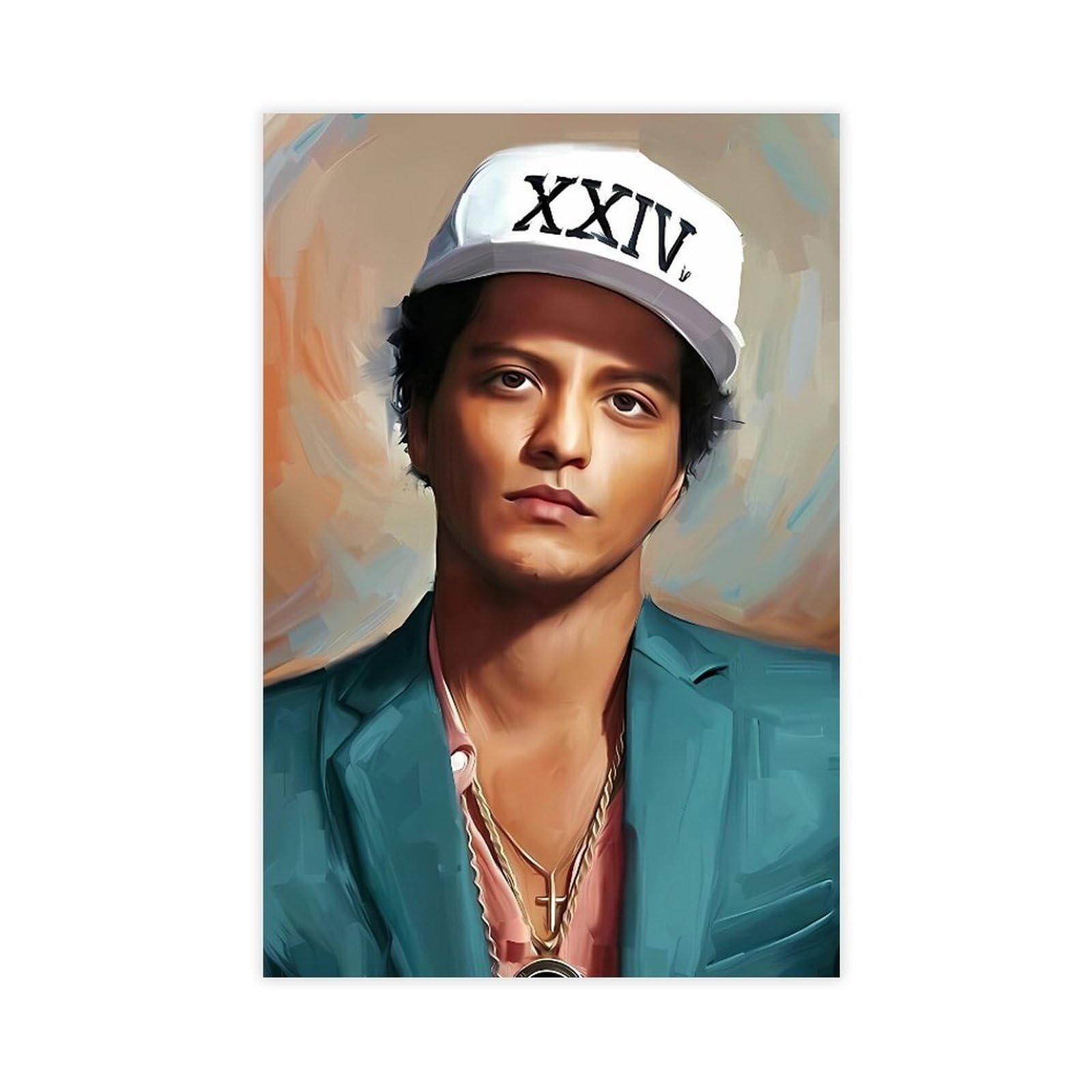 Bruno Mars Canvas Poster Bedroom Decor Sports Landscape Office Room Decor Gift Unframe-style Unframe-style16x24inch(40x60cm)