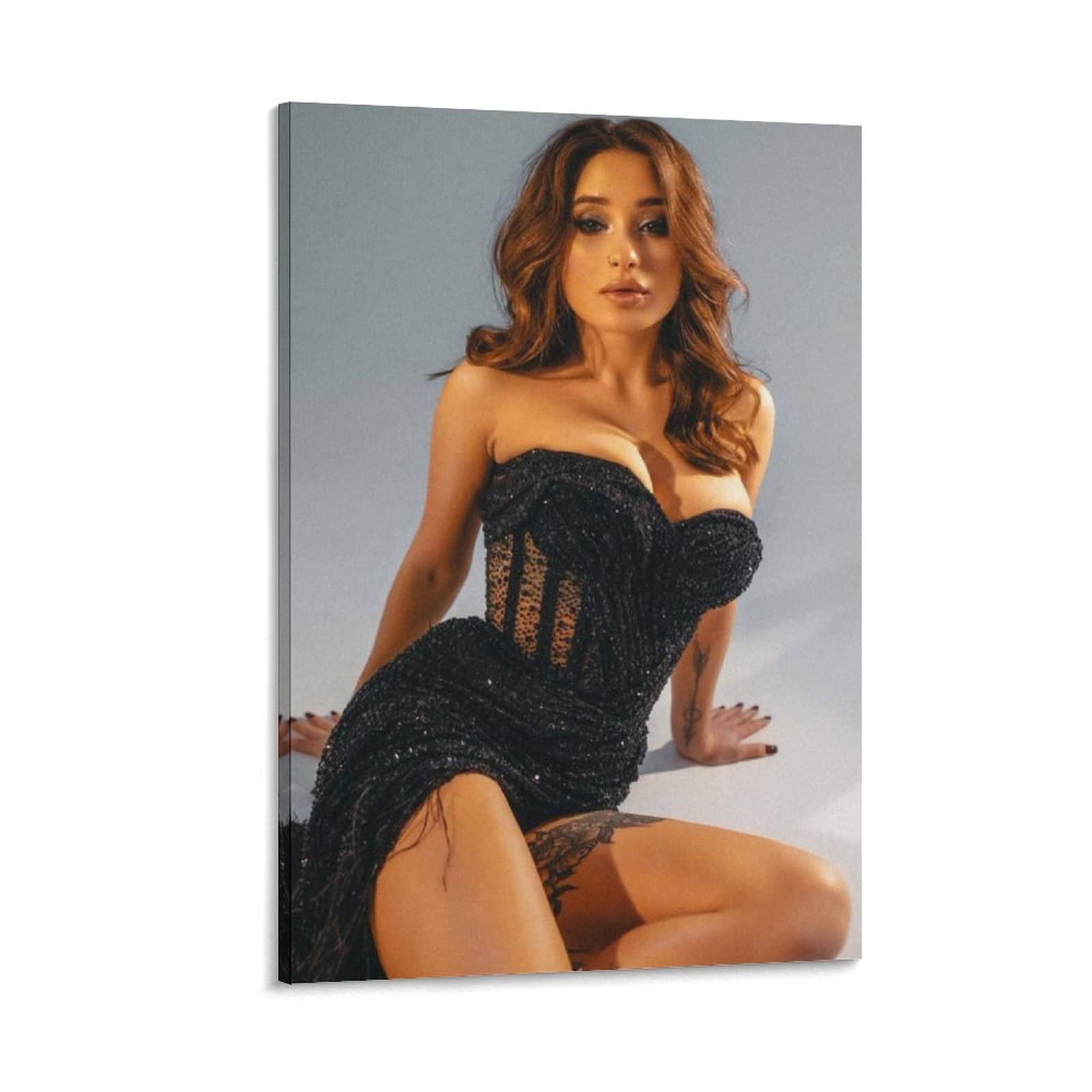 liya silver black dress Liya Silver Sexy Actress Poster (23) Gifts Canvas Painting Poster Wall Art Decorative Picture Prints Modern Decor Framed-unframed 16x24inch(40x60cm) : Amazon.ca: Home