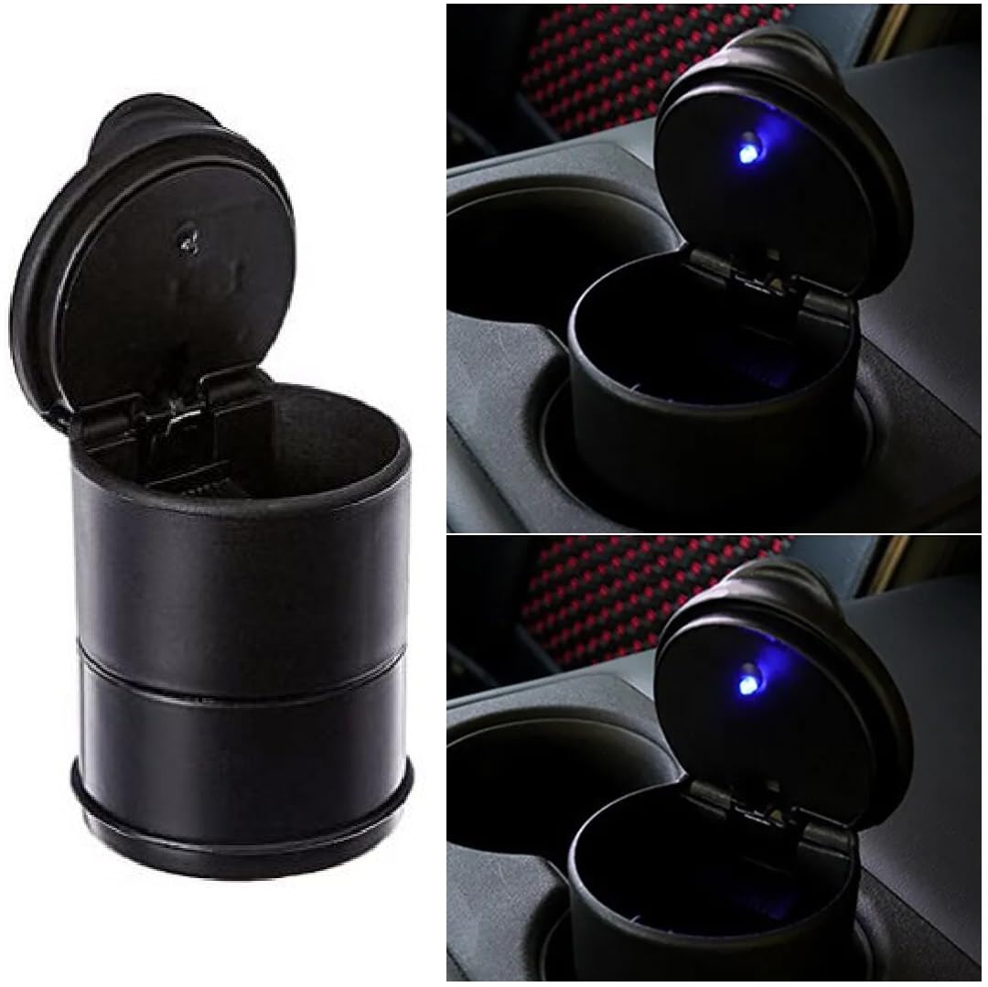 Best Black Color Car Dustbin/Ashtray (Pack of 1) Compatible with For Maruti Suzuki Alto K-10 2022