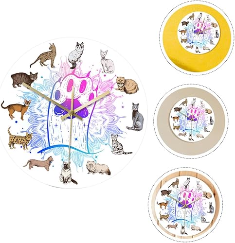 Miniatura 9 de Reloj de pared retro moderno con números arábigos, reloj para decoración del hogar, batería, reloj digital, decoración árabe, reloj de pared, moda