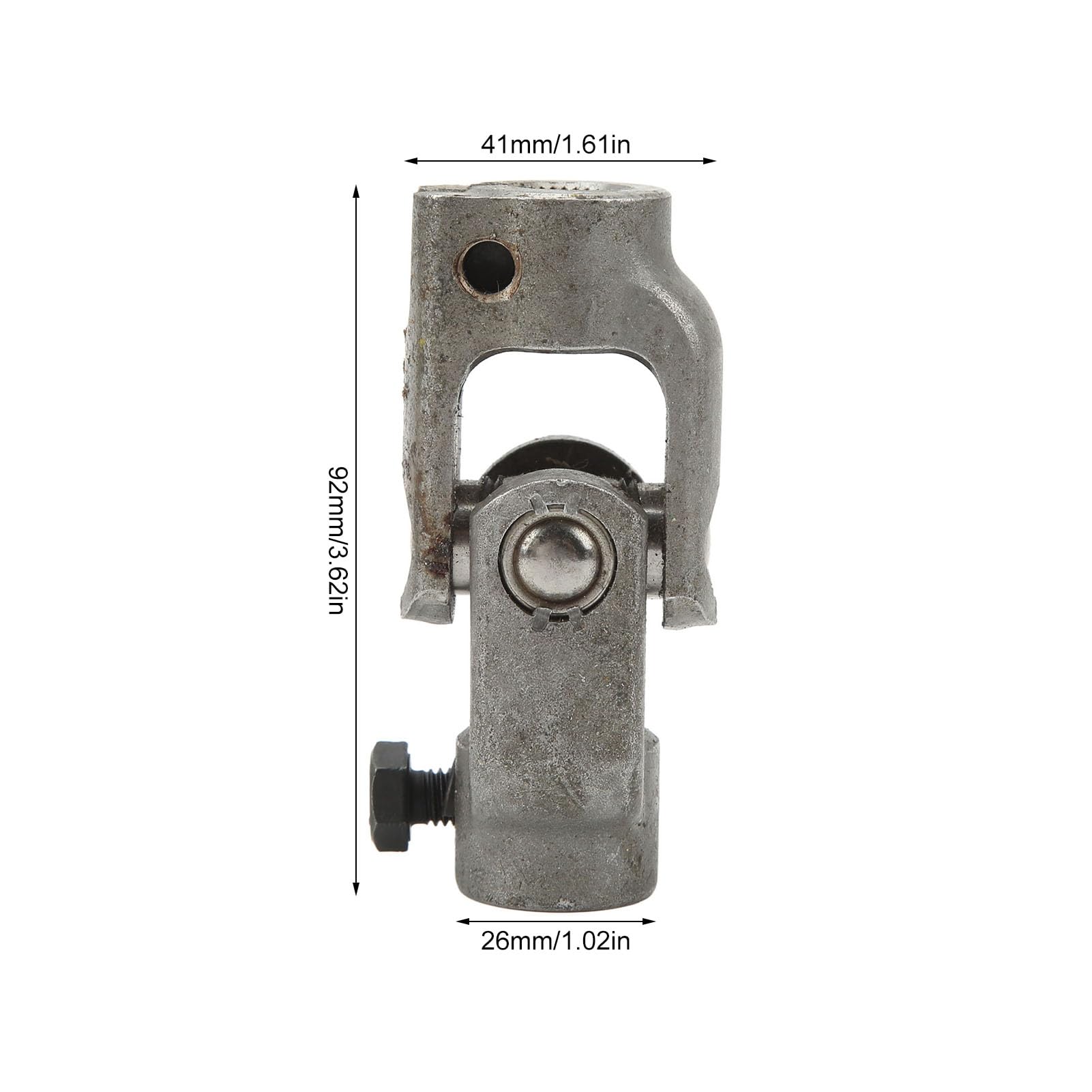 Giunto universale dello sterzo 30T e giunto di accoppiamento del fuso a snodo 14 mm per go-kart, ATV, UTV e veicoli utilitari fuoristrada