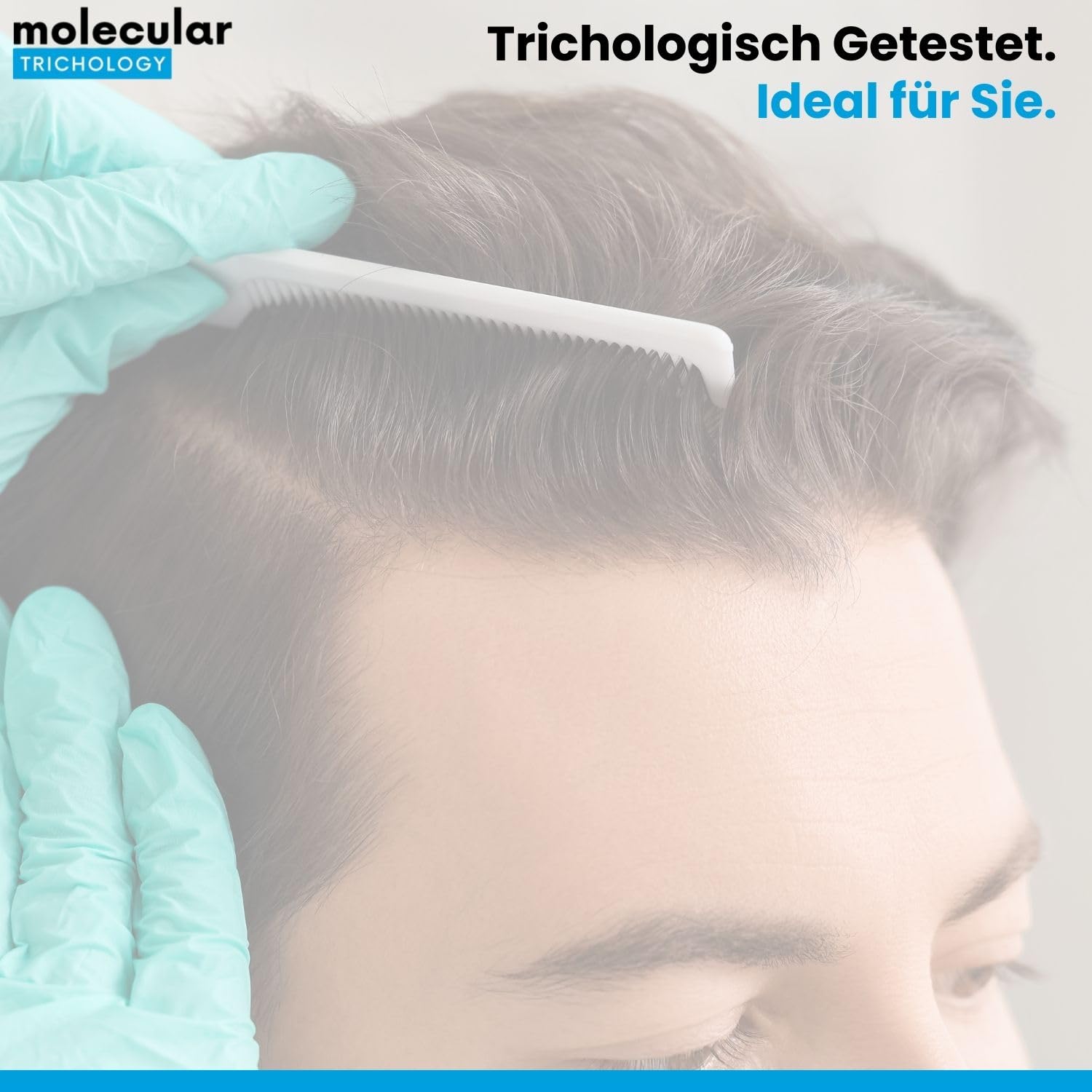 Haarlotion gegen Haarausfall für Herren, 100 ml | Alpha Haartonikum, für Haarwachstum, Trichologische Kopfhautpflege bei Dünner Werdendem Haar, Leave-in-Lotion ohne Ausspülen