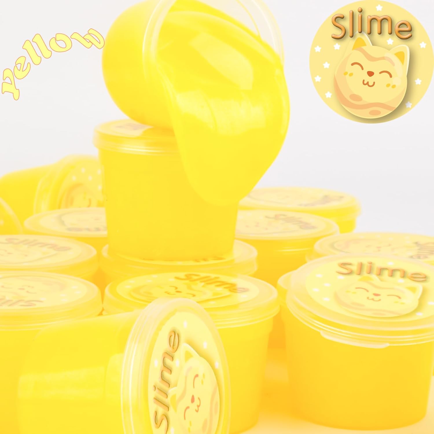 120 Pack Galaxy Bulk Slime Kit, Slimes Party Favors for Kids, Stress Relief Toys, Classroom Rewards and Birthday Goodie Bag Fillers, Non-Sticky, Squishy Toy Stress Relief Slime for Girls and Boys