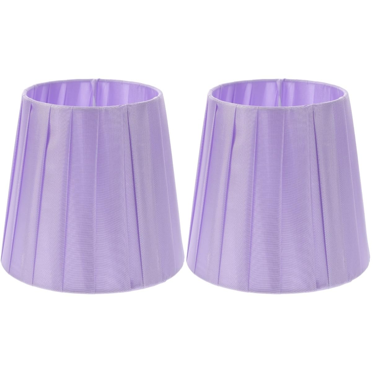 DOITOOL 2pcs Cloth Lampshade Clip Light Lamp Shade Small Lamp Shade for Use in Bedroom
