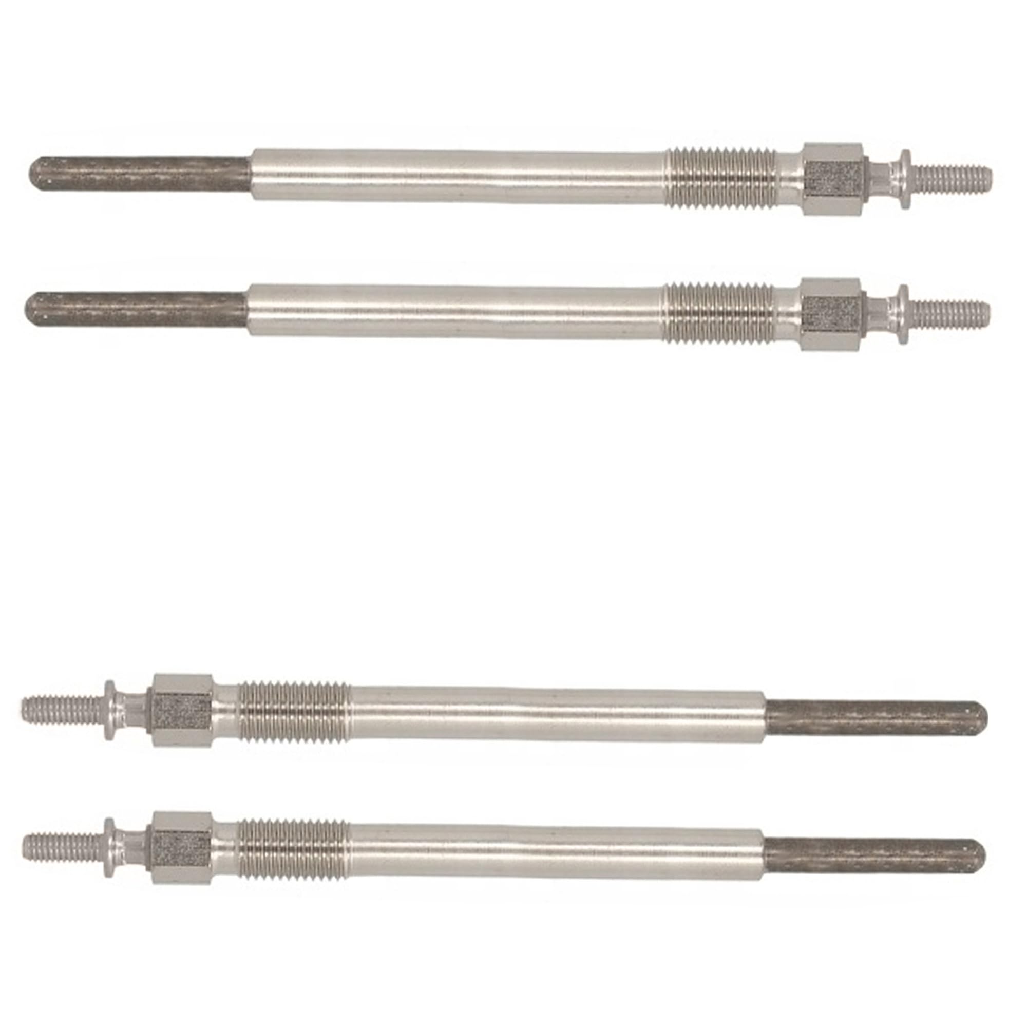 (Lot de 4) Bougie de préchauffage compatible Berlingo C2 Xsara Picasso C4 C3 C5 Fiesta Focus C-Max Fusion C30 S40 V50 Partner 206 307 407 1,6 1,4 HDi 1,4 1,4l 1,6 1,6l Hdi Tdci 1,6d MZ-CD