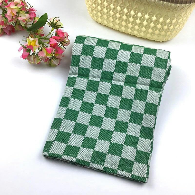 60 * 60cm 2/4/6 Stück grüner Ochse Bedruckt quadratisch 100% Baumwolle Tischservietten Matte Blockdruck Baumwollservietten waschbar Bedruckt blaugrünes Handtuch wiederverwendbar