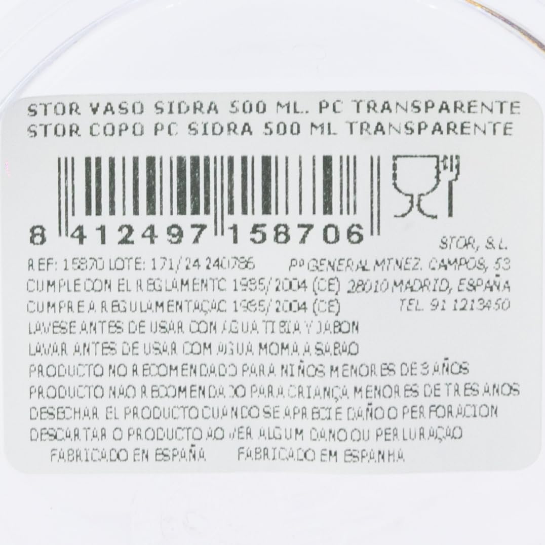 Gobelet PC Sidra 500 ml