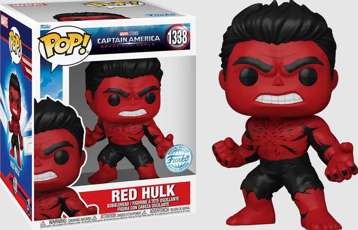 Funko Pop Red Hulk Special Edition 1338