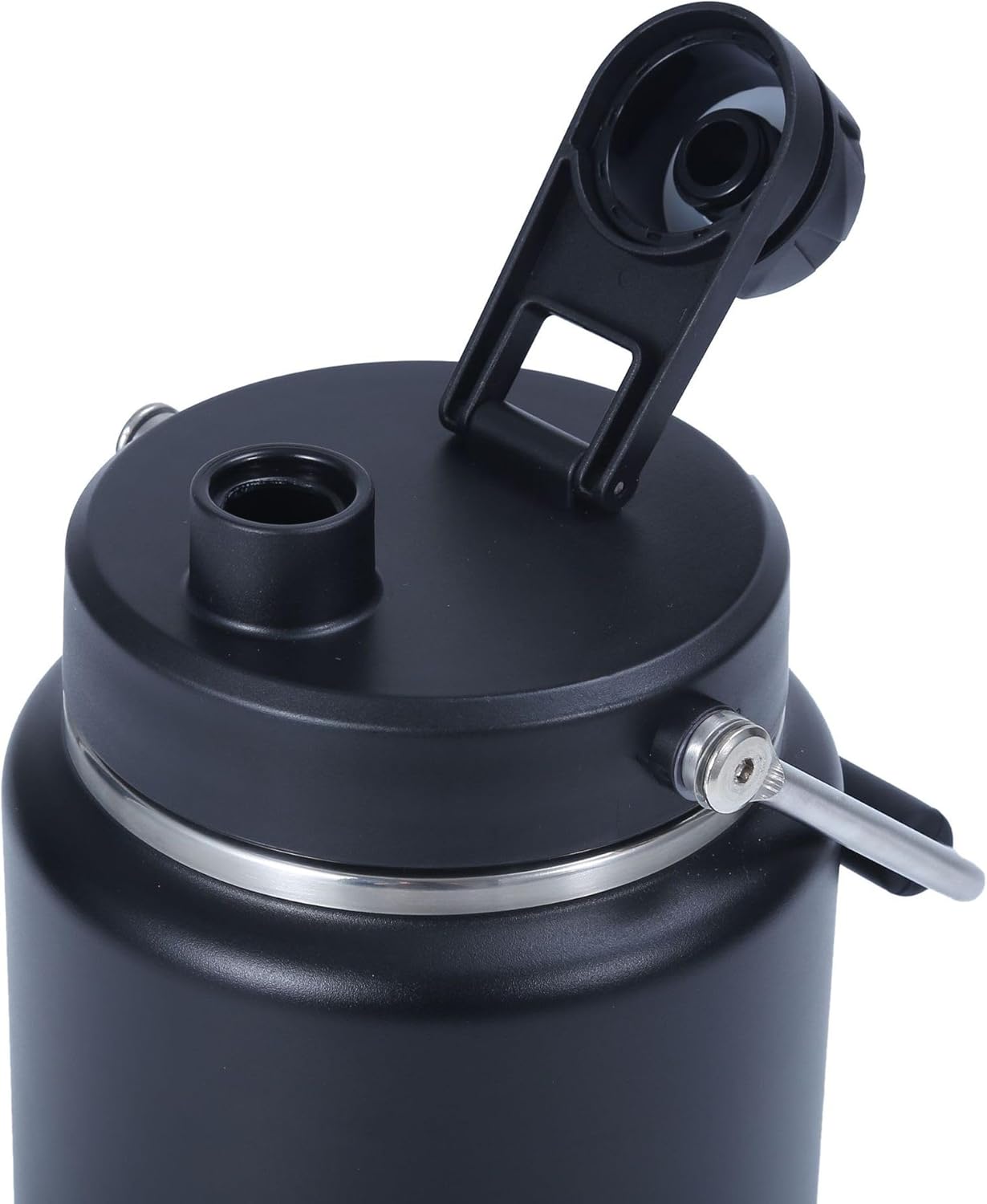 Improved Jug Lid for YETI Half Gallon and One Gallon Jug, Upgraded Replacement Lid for YETI Jug, 64oz/128 oz Water Bottle Lid Replacement, Lightweight, BPA Free Plastic, Dishwasher Safe