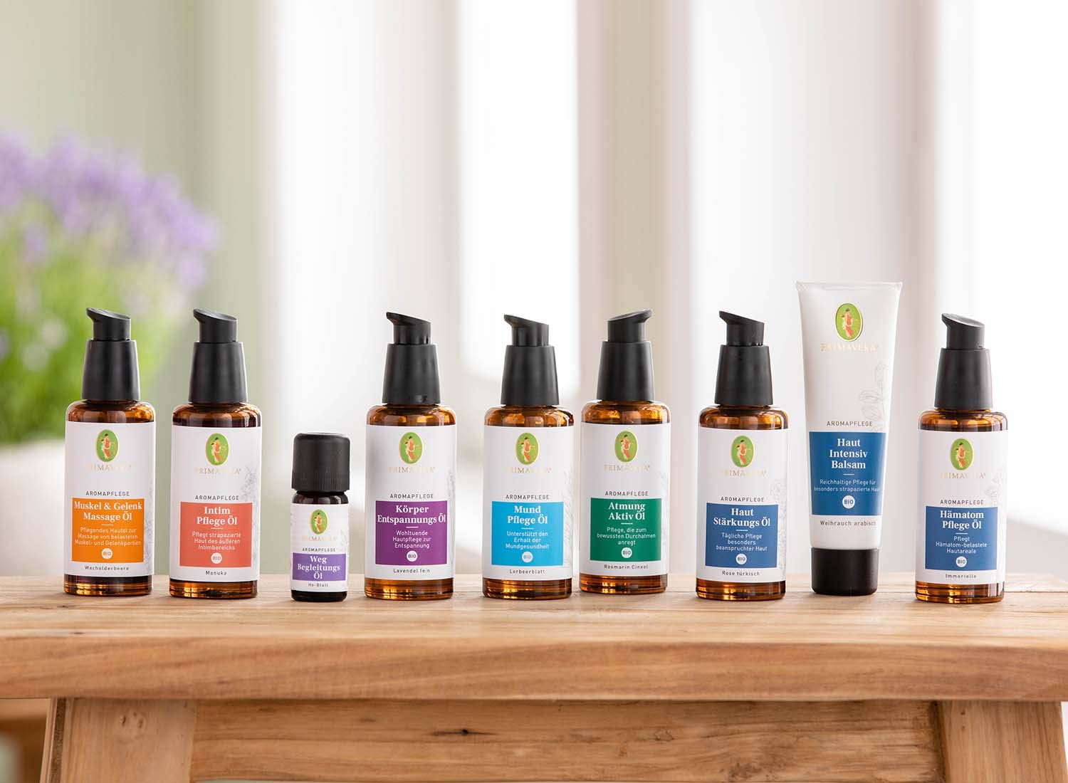 PRIMAVERA Aromapflege Muskel & Gelenk Massage Öl bio 10 x 50 ml - Aromaöl, Massageöl, Aromatherapie, ätherische Öle - Unterstützung bei der Mobilisierung von Muskeln und Gelenken - vegan