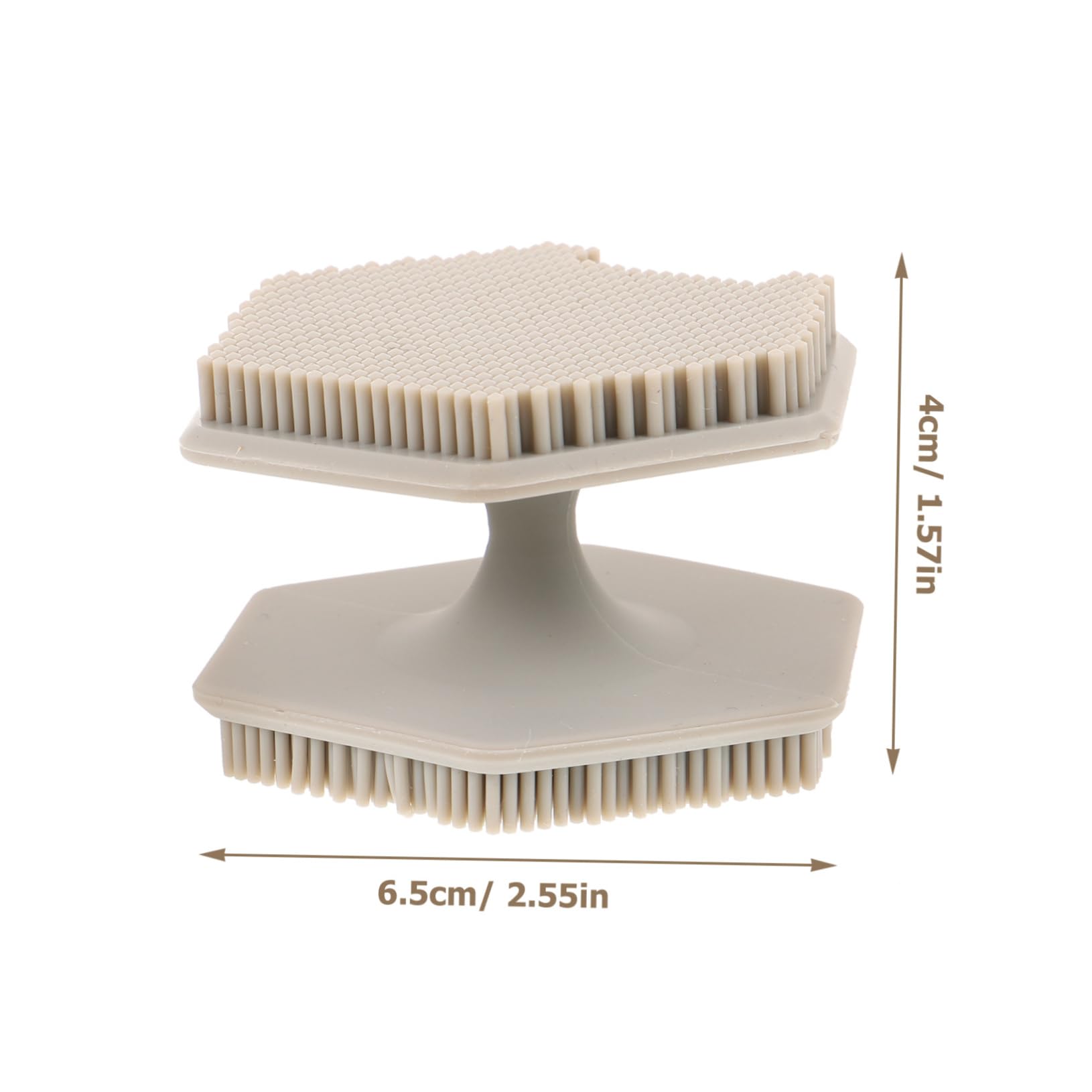 NOLITOY Facial Cleansing Brush Exfoliator Silicone Face Scrubber for Gentle Exfoliation Deep Cleansing Face Washer Brush