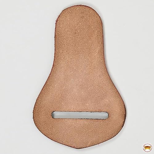Miniatura 4 de HILASON Western Saddle Repair Leather Latigo Carrier Caoba