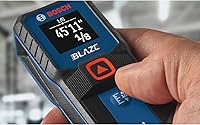 Vista 15 de Bosch GLM100-23 Blaze - Medidor láser de distancia de 100 pies, incluye 2 pilas AA