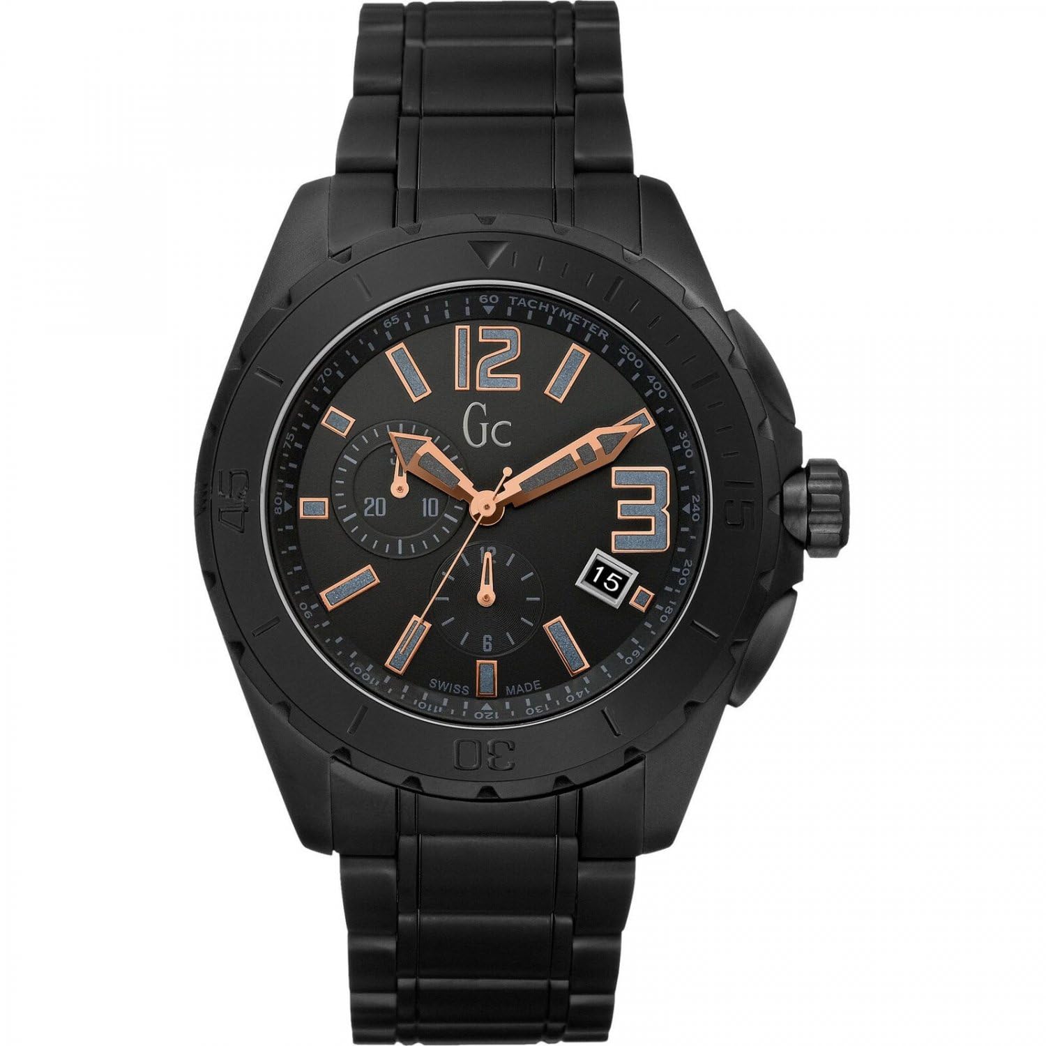 GC GUESS Reloj de Cuarzo Man X76009G2S Sport Class XXL 45.0 mm