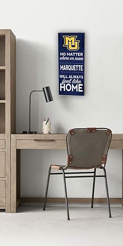 Miniatura 2 de 7x18 No Matter Where Marquette Golden Eagles