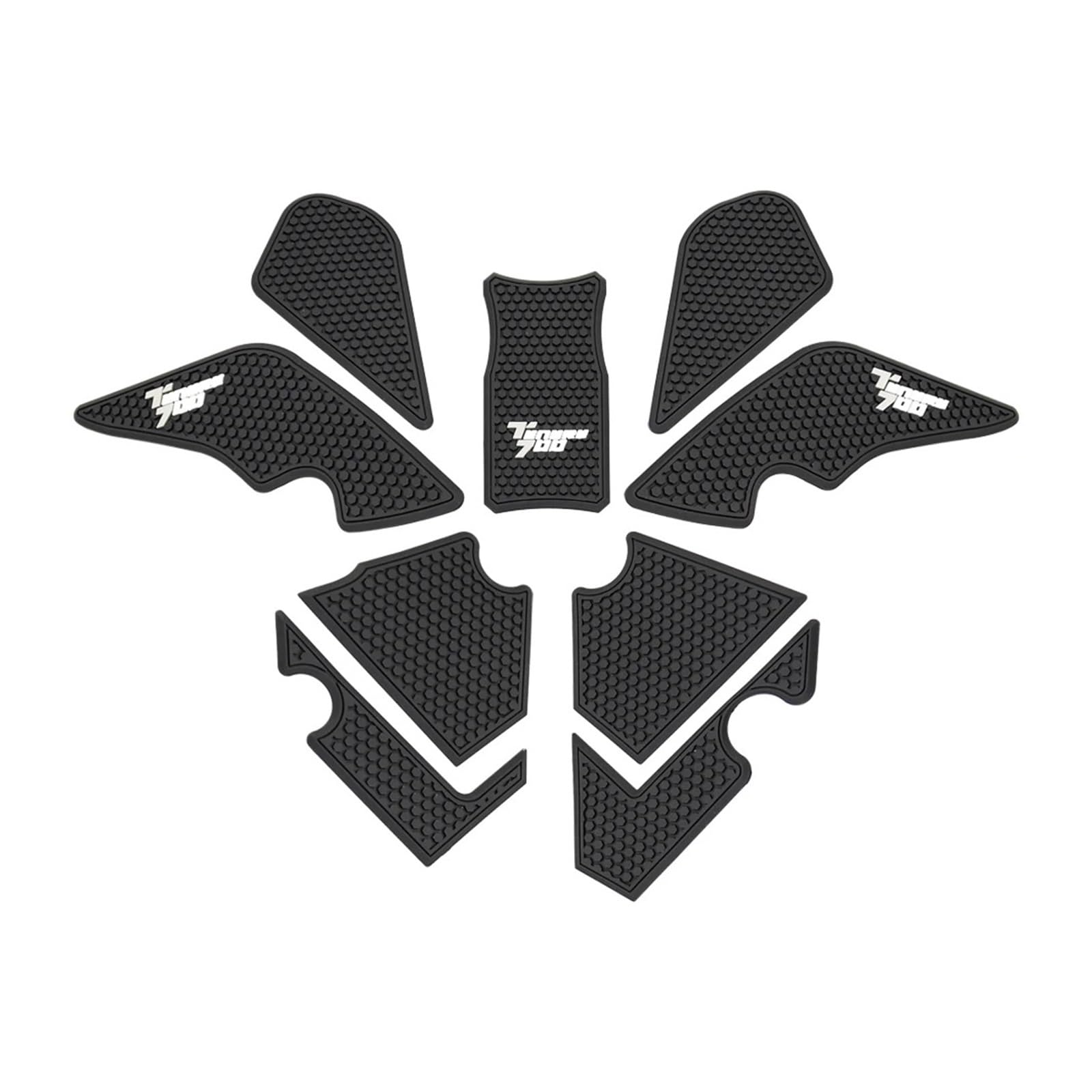 Motorcycle Side Fuel Tank Stickers Waterproof Pad Rubber Sticker for Ya&maha Tenere 700 T700 XTZ 700 XTZ 690 2019 2020 Tank Fuel Tanks Pads
