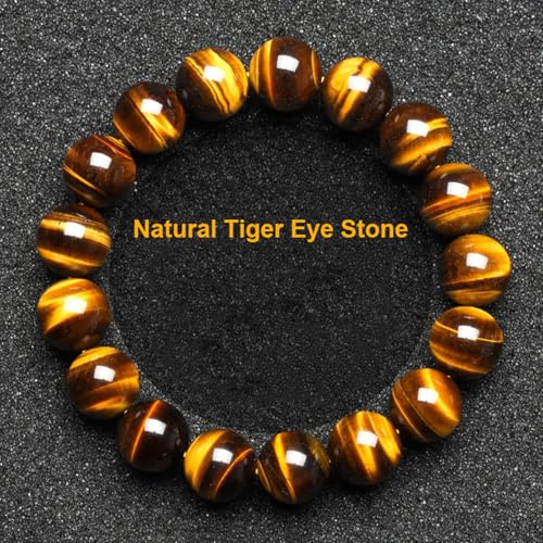 Pulsera de piedra de ojo de tigre artesanal: un regalo con intención de buena suerte 5