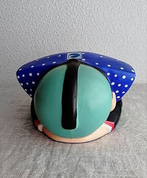 美品　陶器　福助　当時物　置物　縁起物　オブジェ　福 陶器 福助 約26センチ 置物 特大サイズ 縁起物 オブジェ 昭和レトロ