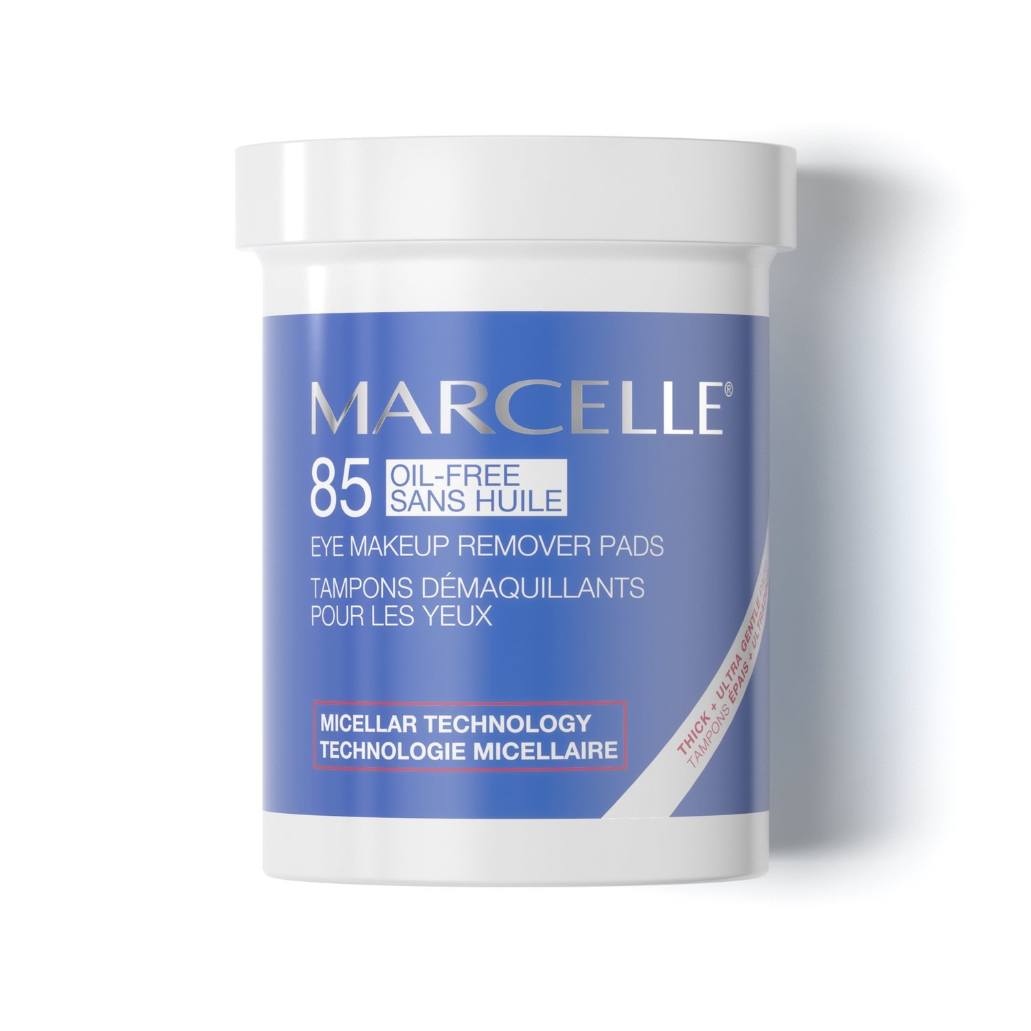 Marcelle Oil-Free Eye Makeup Remover Pads, 85 Pads : Beauty