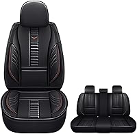 Vista 21 de Fundas de asiento delantero automático para Volvo 1999-2025 95% modelos, protección de banco frontal 3D compatible con bolsa de aire lateral línea