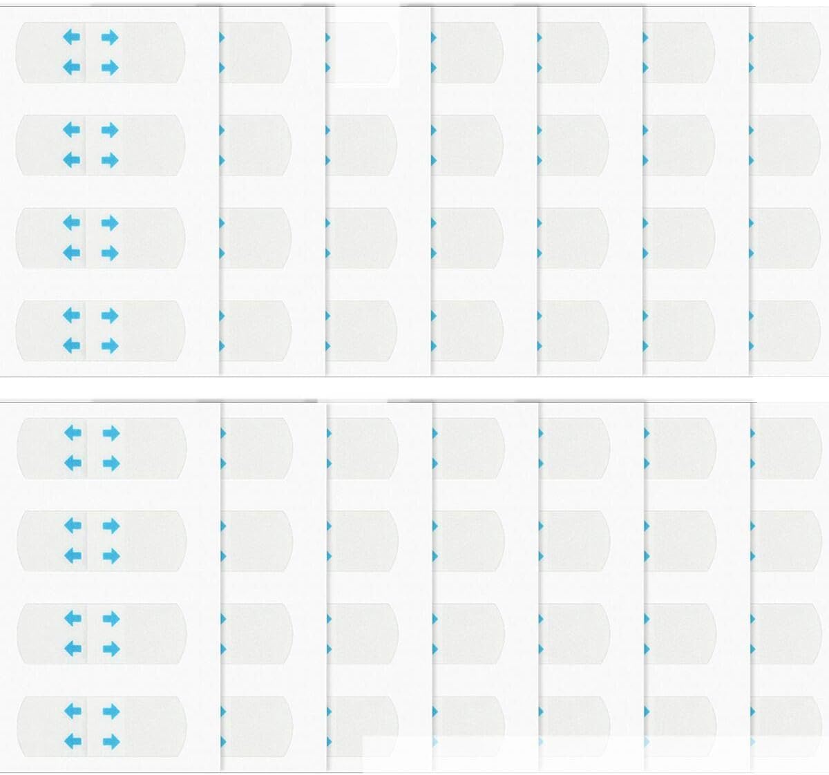 300pcs Face Lifting Sticker- Face Lifting Patch Invisible Thin Face Stickers, Adhesive V-Shape Face Chin Lift Tape for Tighten Skin Eliminates Wrinkles Face Jaw Neck Make Up Lift Tools