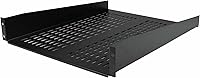 Vista 8 de StarTech.com Estante para rack de servidores de 2U - Bandeja voladiza universal ventilada para montaje en rack y gabinete de equipo de red de 19