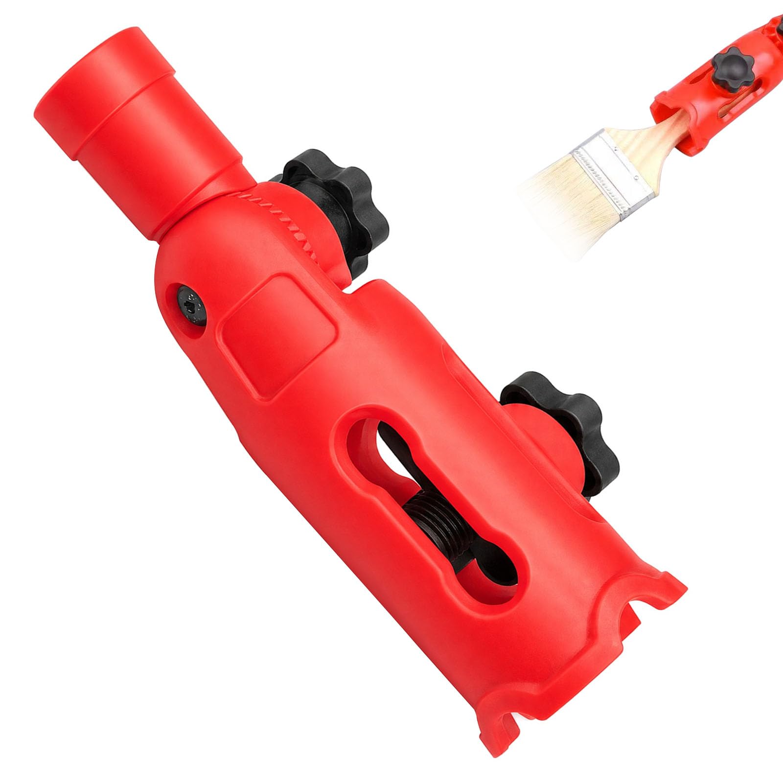 ACnuov Paint Brush Extender Holder Multi-Angle Extension Pole