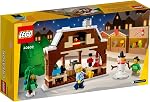 LEGO 40602 Stand de Marché d'Hiver GWP (271 pièces)